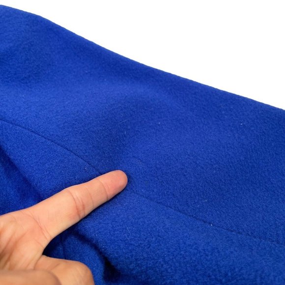 Miss Pendleton Cobalt Blue Wool Cropped Blazer Jacket- Women’s NO Size - Picture 6 of 10